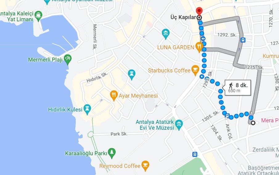 Aether Flats No3,Old Town,Beach,Central,Netflix Antalia Esterno foto